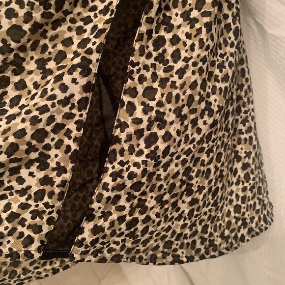 Maison Scotch Silky Feel Animal Print Top Sz 1 - Picture 3 of 3